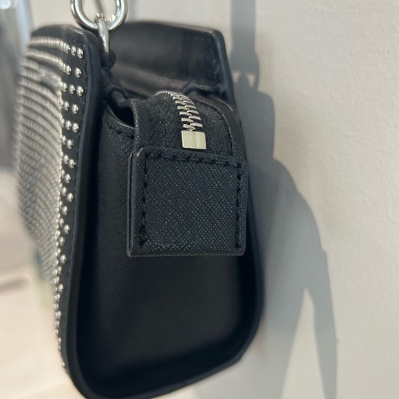Michael Kors Black Crossbody Bag with Silver Studs - Picture 5 of 15